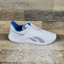 Używany, Buty męskie Reebok Fluxlite rozmiar 12 białe Gary obuwie treningowe sznurowane niski top na sprzedaż Używany, Buty męskie Reebok Fluxlite rozmiar 12 białe Gary obuwie treningowe sznurowane niski top na sprzedaż  Wysyłka do Poland