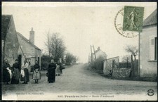 Cpa pruniers route d'occasion  Hérouville-Saint-Clair
