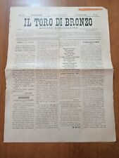 Toro bronzo 1910 usato  Trappeto