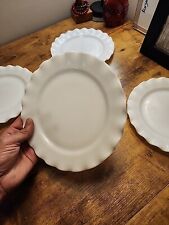 Ripple milk glass for sale  Libertyville