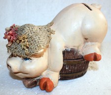 Sparschwein keramik schwein gebraucht kaufen  Berlin