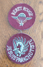 Insigne ecussons beret d'occasion  Saint-Pierre-d'Oléron