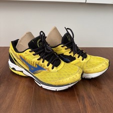 Tênis de corrida Mizuno Wave Rider 16 amarelo masculino tamanho 8.5 , usado comprar usado  Enviando para Brazil