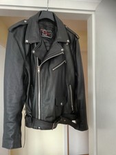 Motorrad rocker lederjacke gebraucht kaufen  Wiernsheim