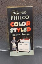 Folheto 1953 Philco Color Styled Electric Range dobrável comprar usado  Enviando para Brazil