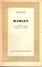Hamlet william shakespeare usato  Bologna