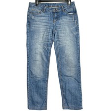 Jeans Bench Skinny Feminino Tamanho 27 Azul Denim Cintura Baixa Minimalista Preppy Casual, usado comprar usado  Enviando para Brazil