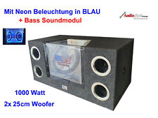 Audiopipe 25er subwoofer gebraucht kaufen  Oer-Erkenschwick