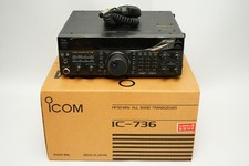 Rádio amador ICOM IC-736 HF 50MHz 100W transceptor testado funcionando comprar usado  Enviando para Brazil