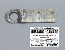 1966 Mustang 289 2-V motor de transmissão automática etiqueta de I/D comprar usado  Enviando para Brazil