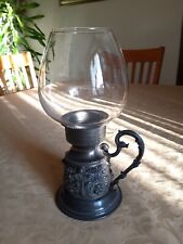 Portalumino vintage metallo usato  Alessandria