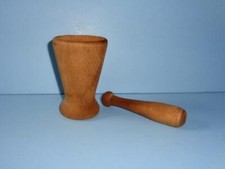 Vintage wooden mortar for sale  Macedon