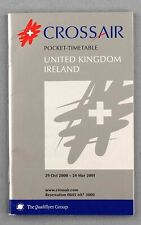 Crossair airline pocket for sale  BRIGHTON
