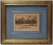 Gravure etching old usato  Pescia