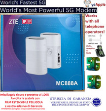 Używany, ZTE MC888A, X65 Hyper Box - 5G+ / LTE 4G Router Cat. 20 fino a 3.6 GB/s WiFi 6 na sprzedaż  Wysyłka do Poland
