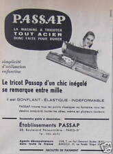 Passap advertising all d'occasion  Expédié en Belgium