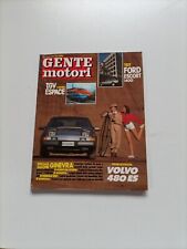 Gente motori n.4 usato  Valle San Nicolao