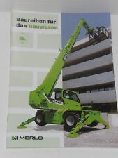 Merlo teleskoplader bauwesen gebraucht kaufen  Bergkirchen