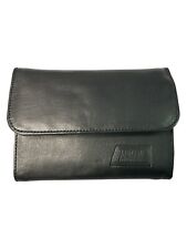 Carteira de couro preta vintage ARMANI tripla unissex  comprar usado  Enviando para Brazil