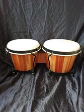 Wooden bongo drums for sale  THETFORD