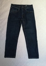 Jean bleu raccourci d'occasion  Bourg-de-Thizy