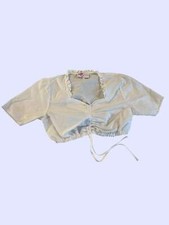 Camicia bianca tirolese usato  Primiero San Martino di Castrozza