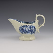 Barco de molho Liverpool Pennington porcelana grande padrão pássaro exótico c1770 antigo comprar usado  Enviando para Brazil