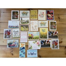 Lote de 23 tarjetas de felicitación con sobres. Tarjetas de GRACIAS. Algunos vintage.  segunda mano  Embacar hacia Mexico