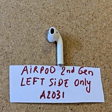 Genuíno Apple AirPods 2 2ª Geração AirPod Único Lado Esquerdo Orelha Apenas A2031 Original comprar usado  Enviando para Brazil