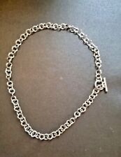 Collier acier argenté d'occasion  Paris XX