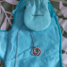 Collana ciondolo tiffany usato  Spedire a Italy