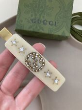 Gucci interlocking hairclip. for sale  LONDON