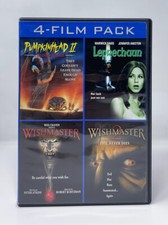 4 Film Pack: Pumpkinhead II Leprechaun Wishmaster 1 & 2 (DVD, 3 Disc Set) OOP* comprar usado  Enviando para Brazil