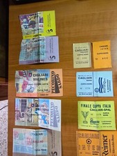 Biglietti del cagliari usato  Cagliari