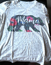 Mama bear floral for sale  Gray