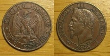 Centimes 1864 bb d'occasion  Audun-le-Roman