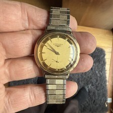 Vintage Longines Relógio Automático Masculino 17 Joias 10kt Folheado a Ouro Sem Haste comprar usado Vintage Longines Relógio Automático Masculino 17 Joias 10kt Folheado a Ouro Sem Haste comprar usado  Enviando para Brazil