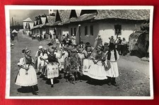 Zdjęcie AK KAZÁR na Węgrzech około 1935 roku Święto Dziękczynienia Typy Tradycyjne stroje ludowe( 105492 na sprzedaż  Wysyłka do Poland