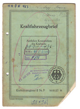 Kfz brief zündapp gebraucht kaufen  Erzhausen