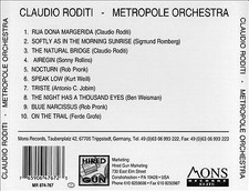 Claudio Roditi - Orquestra Metropole (CD 1996), usado comprar usado Claudio Roditi - Orquestra Metropole (CD 1996), usado comprar usado  Enviando para Brazil