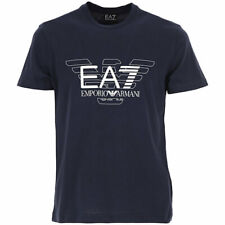Camiseta masculina de algodão ARMANI EA7 3ZPT45 Emporio Armani verão camisetas azul marinho, usado comprar usado  Enviando para Brazil