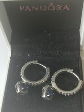 Pandora blue heart for sale  LOUGHBOROUGH