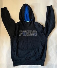 Puma black hoodie for sale  HARROGATE