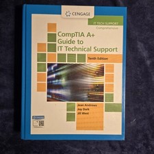 CompTIA A+ Guide to IT Technical Support Tenth Edition, Jean Andrews Joy Dark , usado comprar usado  Enviando para Brazil