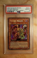 Yu-Gi-Oh 2007 Victory Dragon PSA 10 GEM MINT JUMP-EN011 Edição Limitada Secreta! comprar usado  Enviando para Brazil