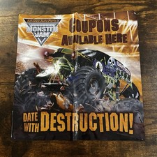 Adesivo promocional Grave Digger Monster Jam 9x9” para janela comprar usado  Enviando para Brazil