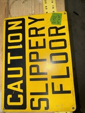 Vintage metal caution for sale  Salisbury