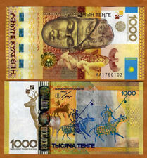 Kazajstán, 1000 Tenge, ND (2013), P-44, conmemorativo UNC, Kultegin segunda mano  Embacar hacia Argentina