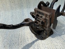 Antiga impressora de bloco tipográfica de mesa de metal como está usada como peças restaurar display, usado comprar usado  Enviando para Brazil