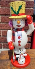 Vintage snowman nutcracker for sale  Lee